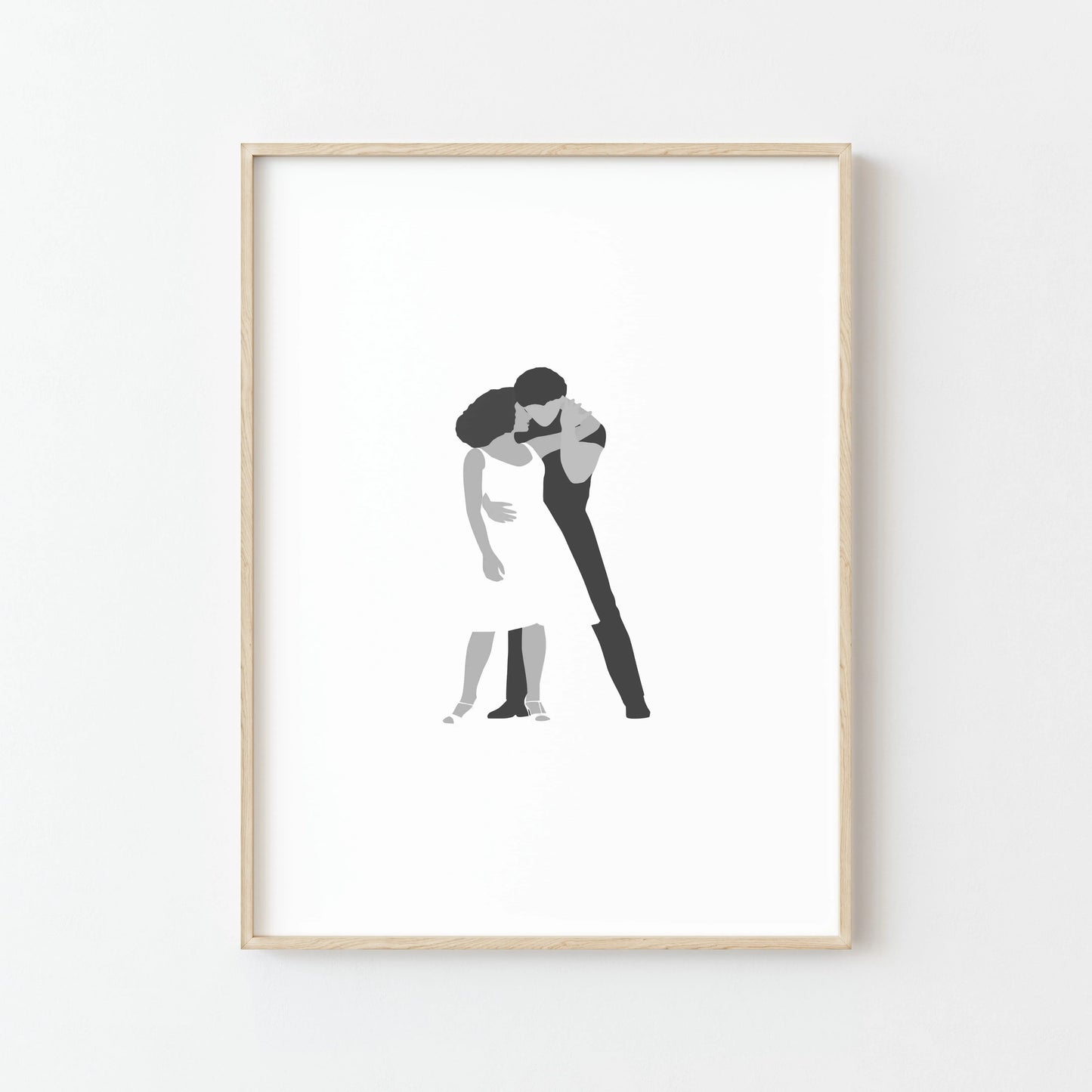 Affiche Dirty Dancing - Classique et Unique En Noir & Blanc