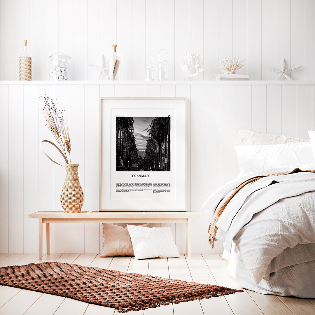L'affiche Los Angeles : un hommage vintage