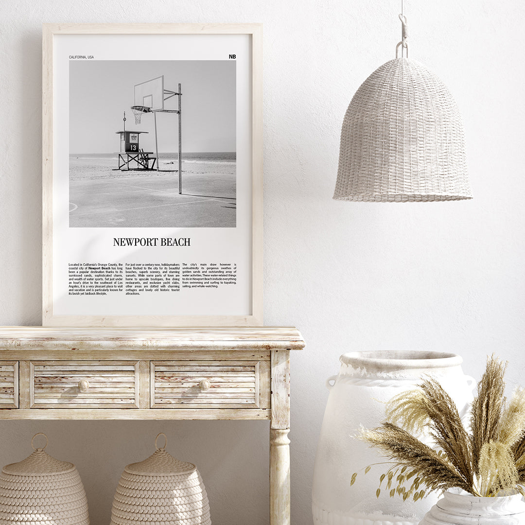 L'affiche Newport : un charme vintage inégalé