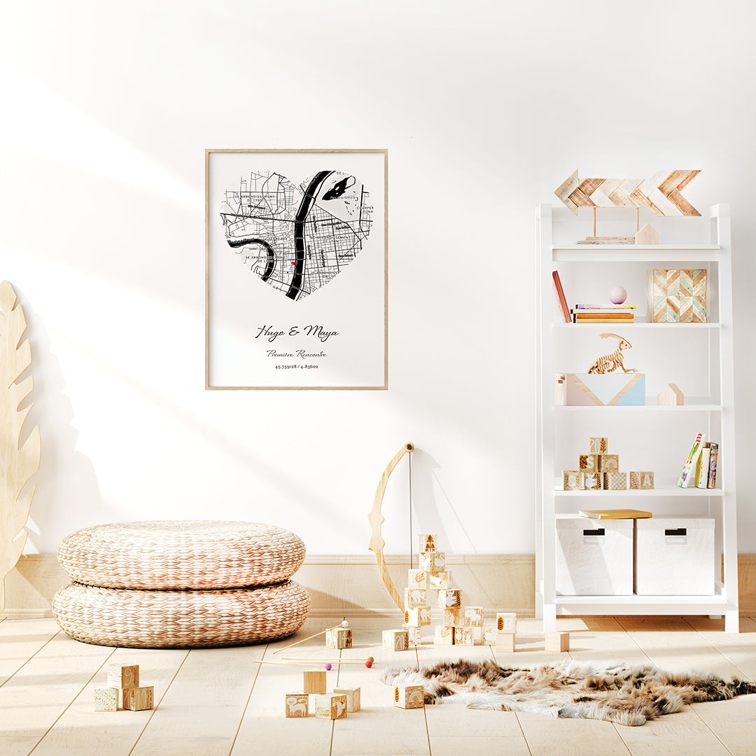 AFFICHE CARTE PREMIERE RENCONTRE