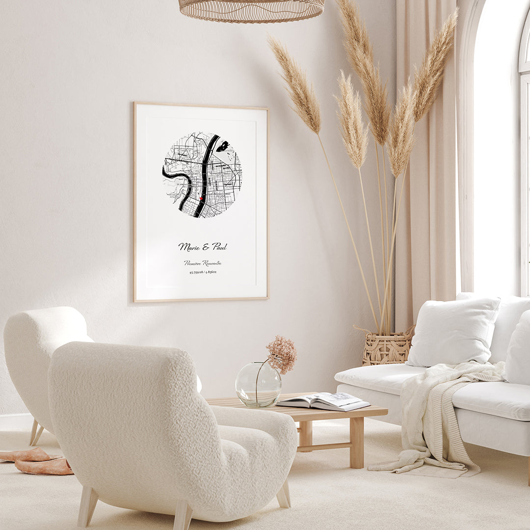 AFFICHE CARTE PREMIERE RENCONTRE