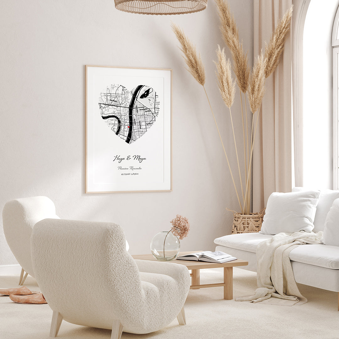 AFFICHE CARTE PREMIERE RENCONTRE