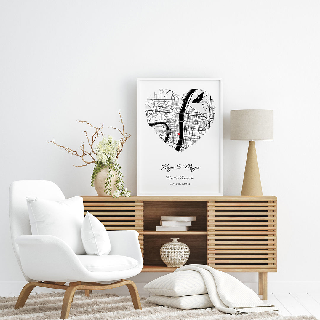 AFFICHE CARTE PREMIERE RENCONTRE