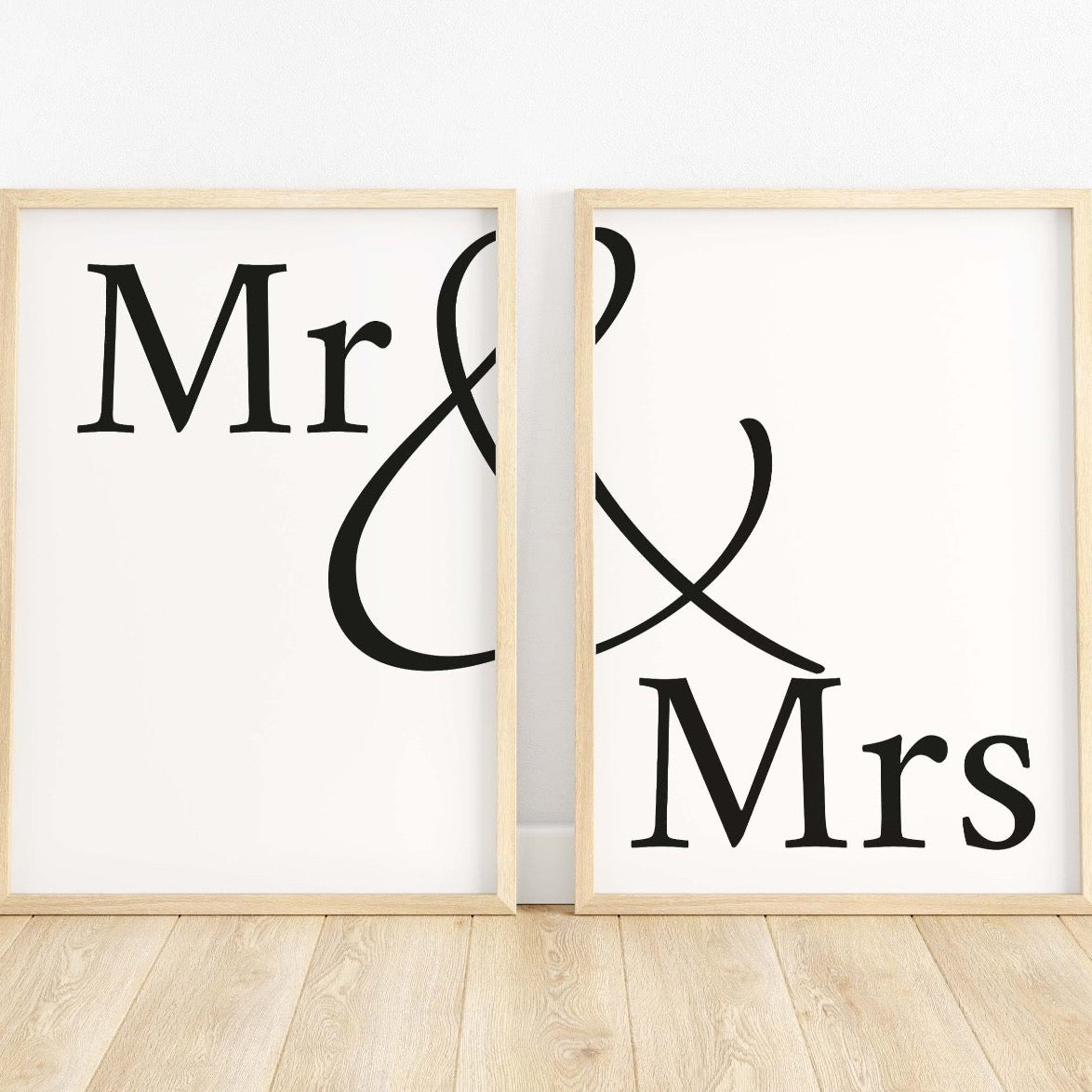 double affiche Mr & Mrs