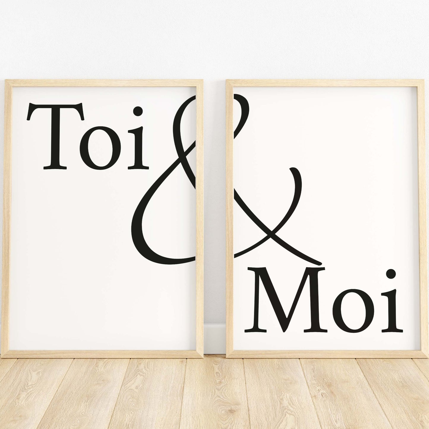 DOUBLE AFFICHE TOI & MOI