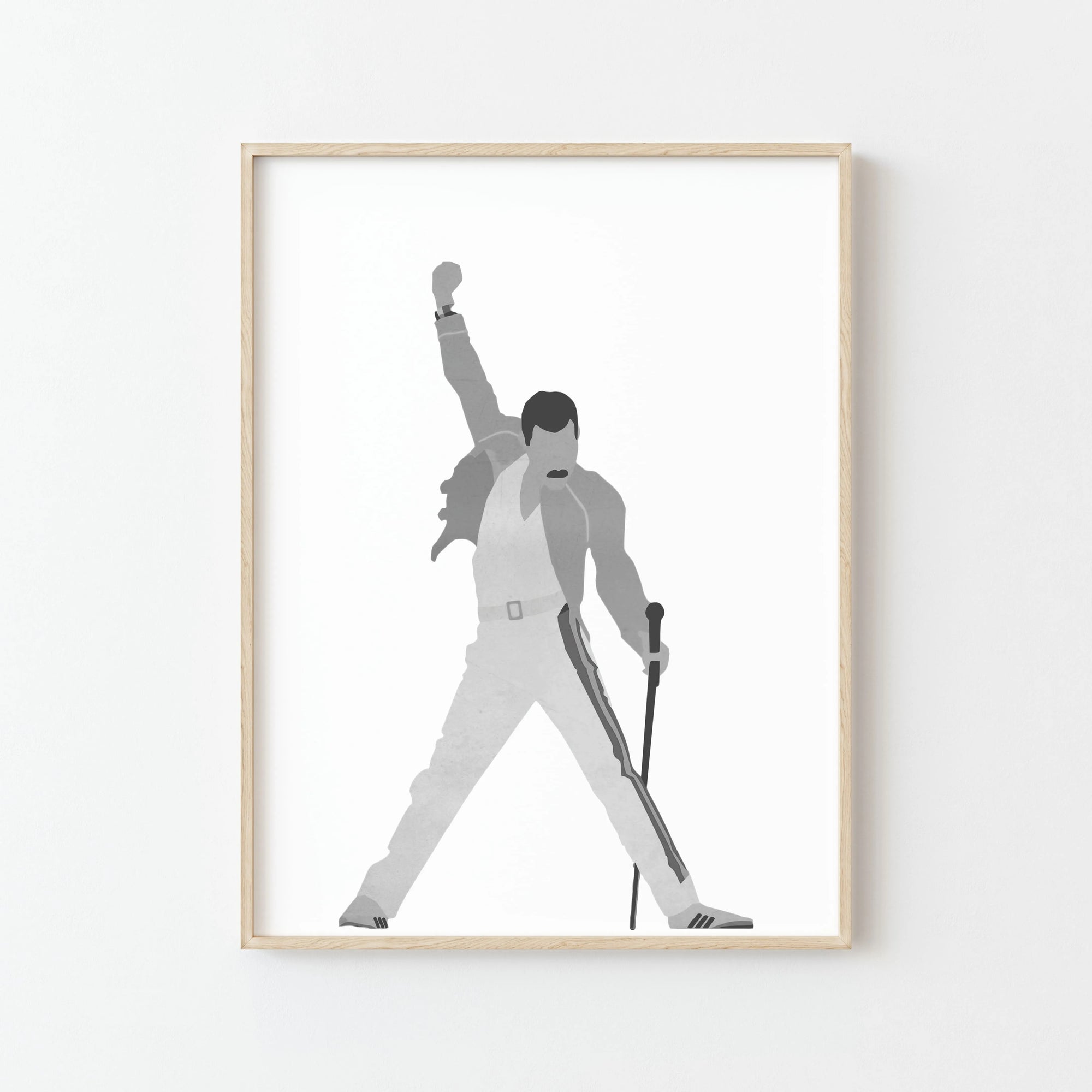Affiche Premium de Freddie Mercury : Une icône du Rock pour votre intérieur
