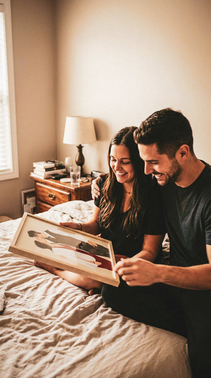 Affiche Portrait Illustré – Édition Sur-Mesure d'après Votre Photo