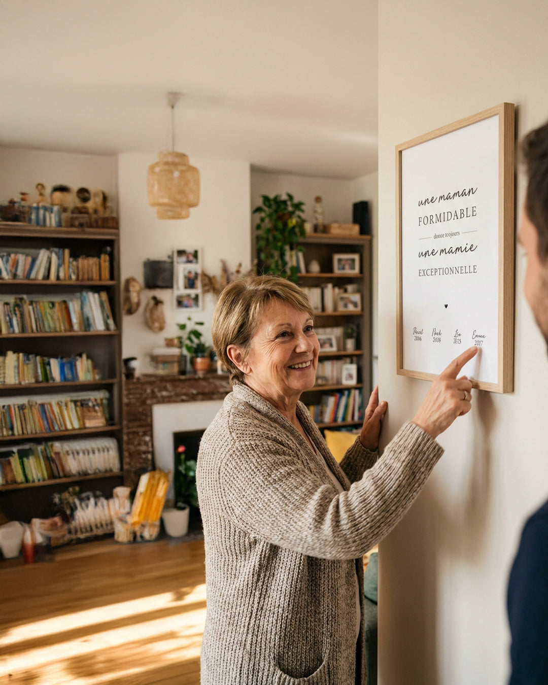Affiche "Maman Formidable, Mamie Exceptionnelle" – Édition Hommage Familial