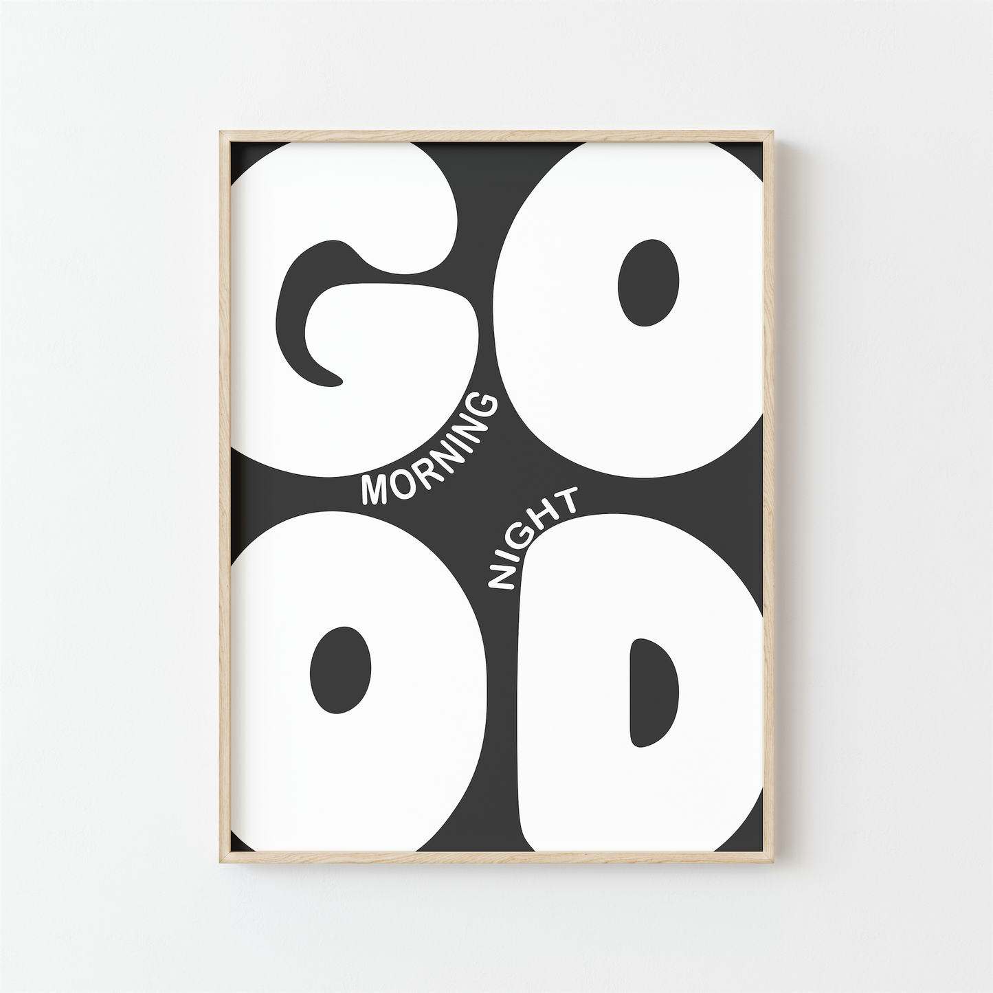 Affiche GOOD – Édition Morning/Night