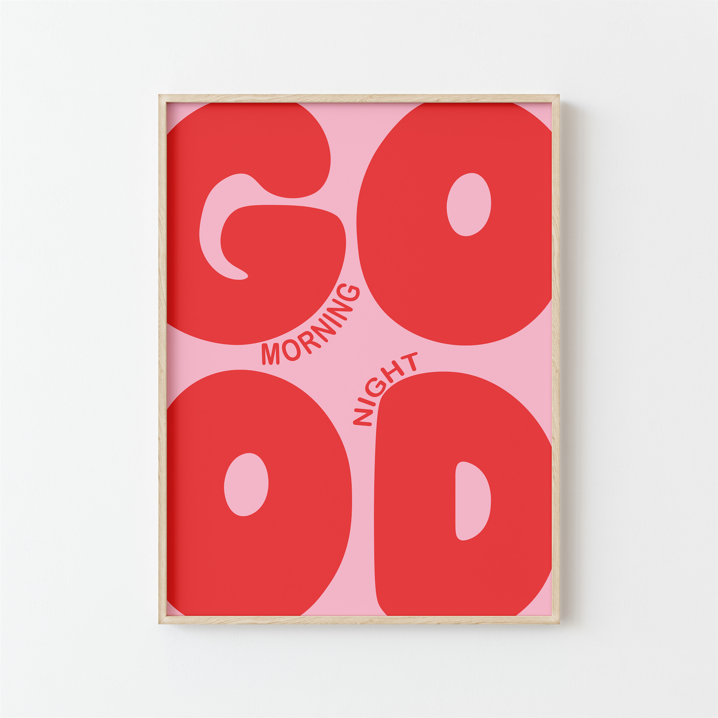 Affiche GOOD – Édition Morning/Night