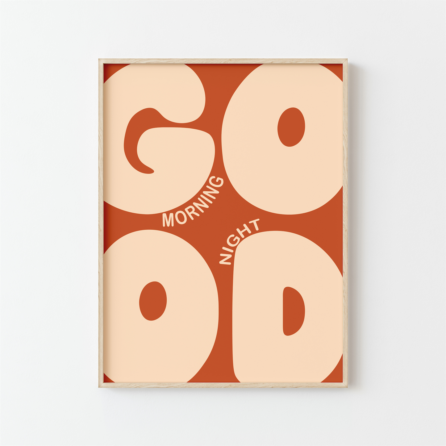 Affiche GOOD – Édition Morning/Night