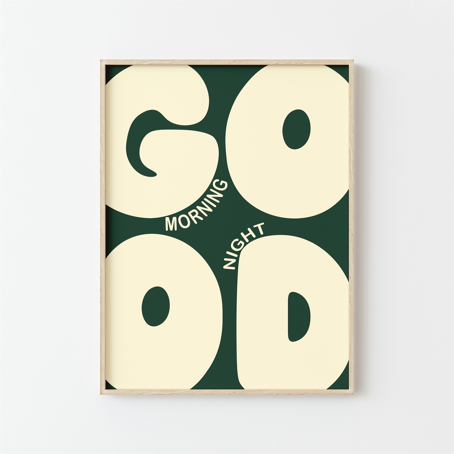 Affiche GOOD – Édition Morning/Night