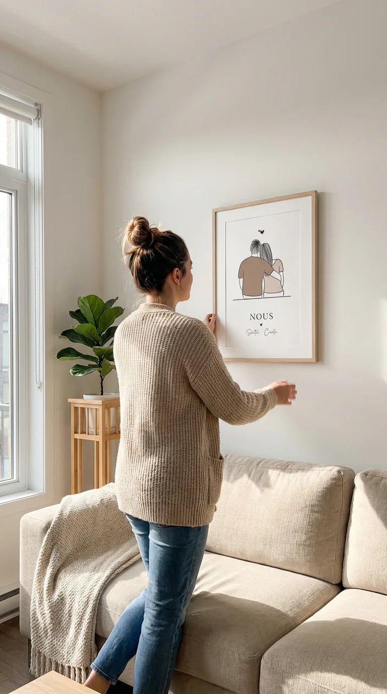 Affiche Duo "L'Un contre l'Autre" – Édition Trait d'Amour