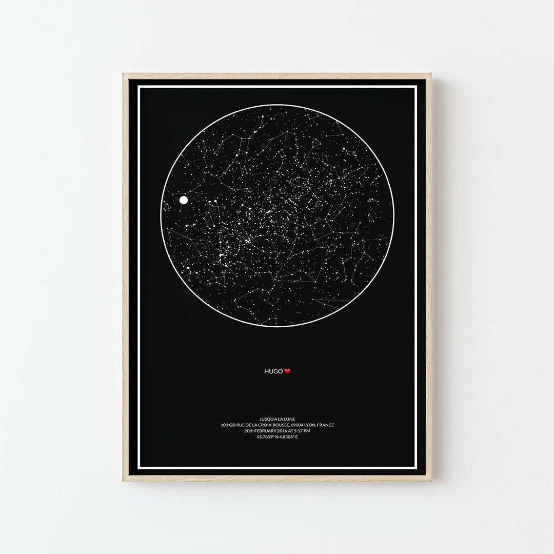 CAPTUREZ LES ÉTOILES AVEC L'AFFICHE "CIEL DE NUIT"