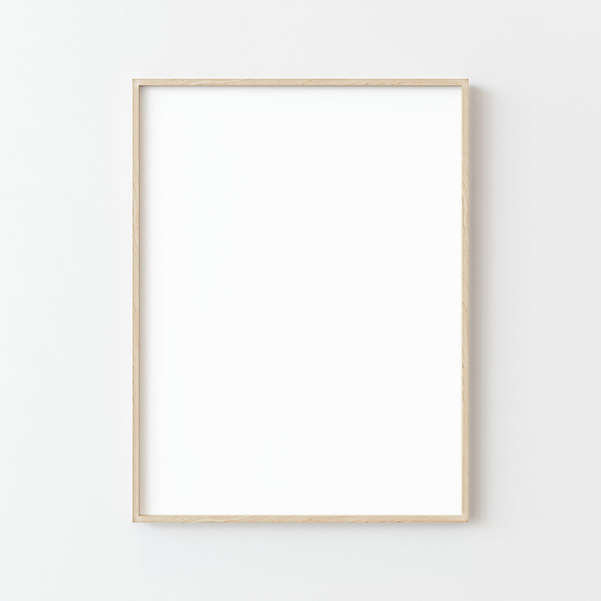 Cadre rectangulaire poster sous cadre en bois
